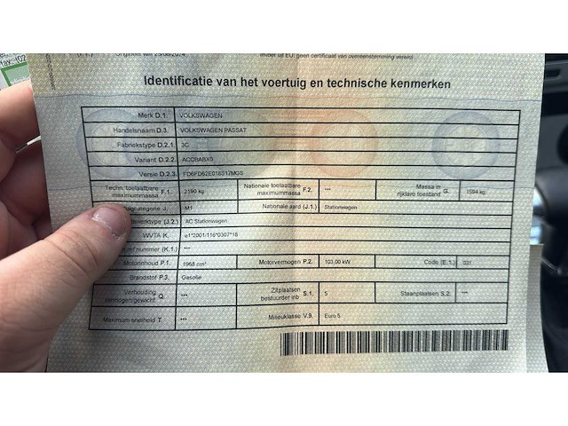 2009 volkswagen passat 2.0 tdi personenauto - afbeelding 33 van  42