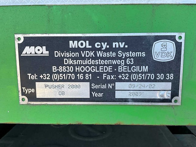 2009 volvo fm 300 vuilniswagen - afbeelding 12 van  23
