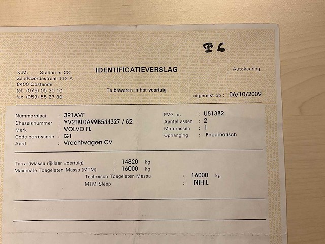 2009 volvo magirus dlak 23/12 autoladder - afbeelding 6 van  56