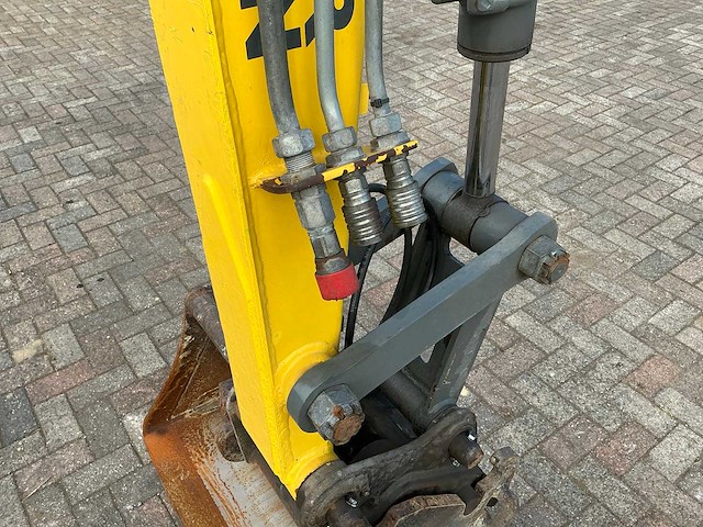 2009 wacker neuson 6503 wd banden graafmachine - afbeelding 4 van  19
