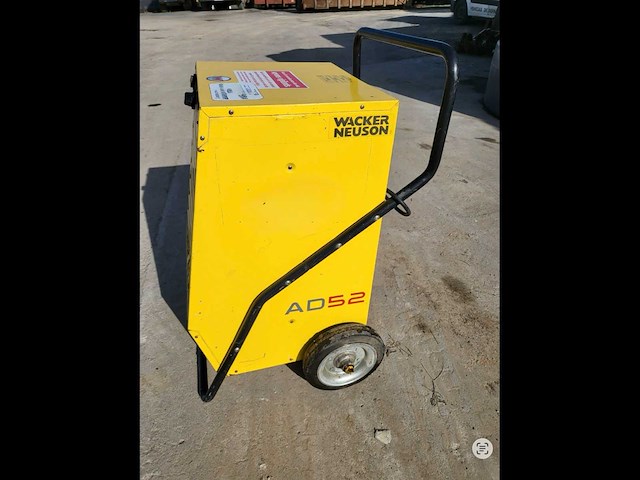 2009 wacker neuson ad 52 luchtontvochtiger - afbeelding 2 van  7