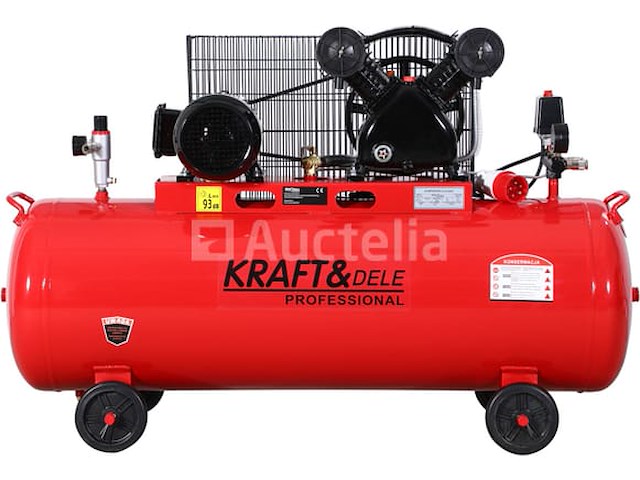 200l 2-zuiger oliecompressor + kraft&dele-separator - afbeelding 2 van  5