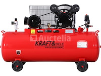 200l 2-zuiger oliecompressor + kraft&dele-separator - afbeelding 2 van  5