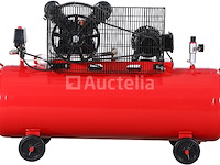 200l 2-zuiger oliecompressor + kraft&dele-separator