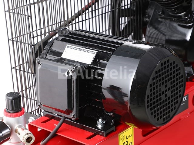 200l 2-zuiger oliecompressor + kraft&dele-separator - afbeelding 3 van  5
