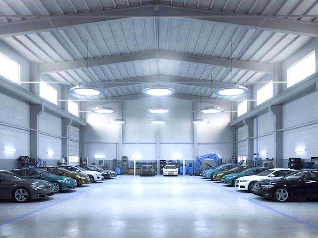 200w 6500k led ufo highbay waterdicht(10x) - afbeelding 1 van  9