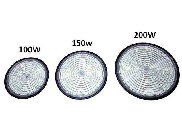 200w 6500k pro led ufo highbay waterdicht(12x) - afbeelding 4 van  7