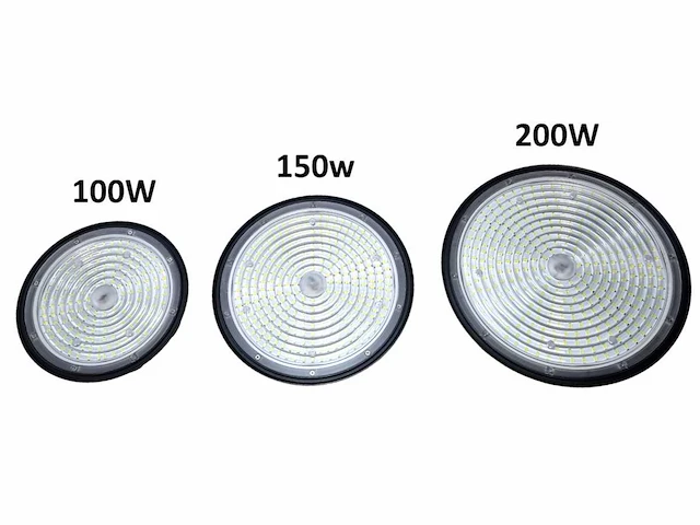 200w 6500k pro led ufo highbay waterdicht(32x) - afbeelding 4 van  7