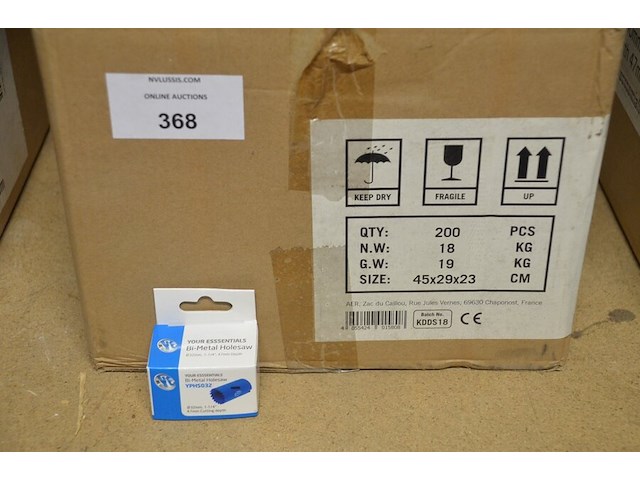 200x holesaw diam 32 mm - afbeelding 1 van  2