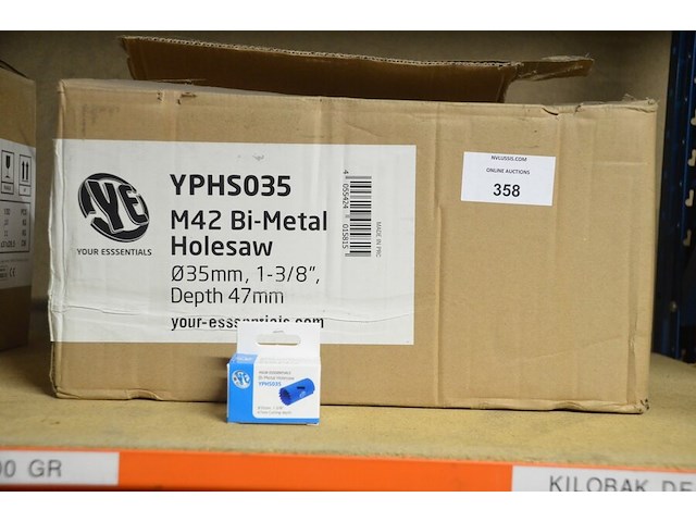 200x holesaw diam 35 mm - afbeelding 1 van  2