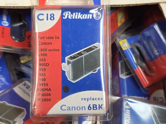 (200x) inktpatronen voor printers pelikan c18 - afbeelding 1 van  5