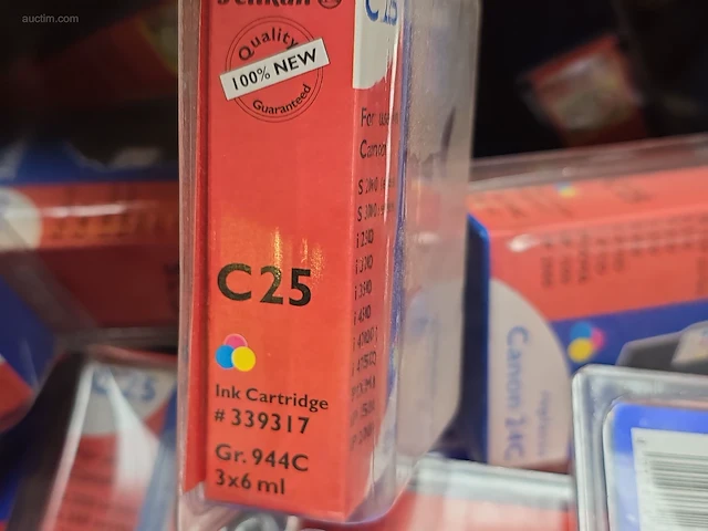 (200x) inktpatronen voor printers pelikan c25 - afbeelding 2 van  4