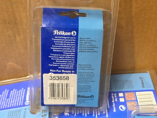(200x) inktpatronen voor printers pelikan e 50 - afbeelding 2 van  4