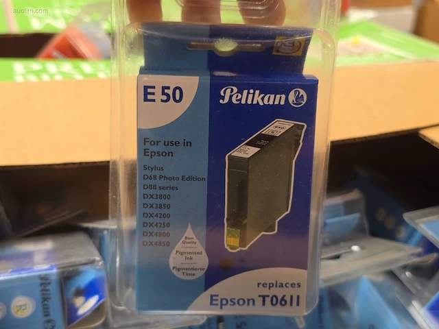(200x) inktpatronen voor printers pelikan e 50 - afbeelding 1 van  4