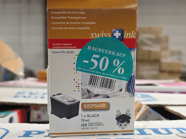 (200x) inktpatronen voor printers swiss ink... - afbeelding 1 van  4