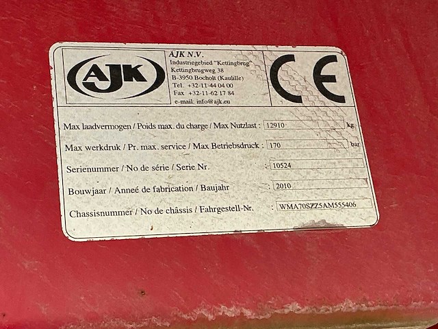 2010 ajk afzetbak - afbeelding 2 van  10