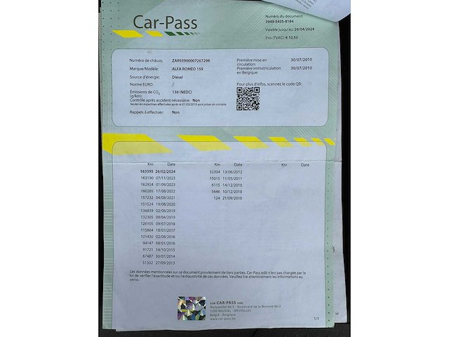 2010 alfa romeo 159 - afbeelding 16 van  30