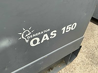 2010 atlas copco qas 150/volvo stroomgenerator - afbeelding 6 van  7