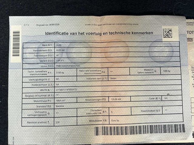 2010 audi a6 sedan personenauto - afbeelding 2 van  4