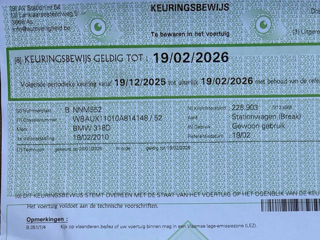 2010 bmw 318d stationwagen - afbeelding 27 van  37