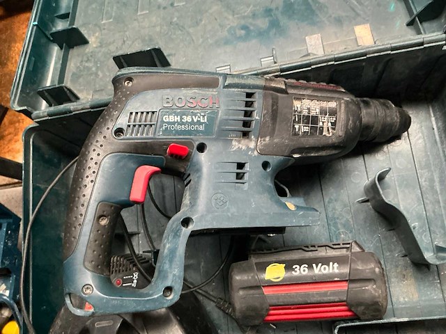2010 bosch gbh 36v-li boormachine - afbeelding 3 van  8