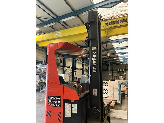 2010 bt reflex rre160 reach truck - afbeelding 9 van  12