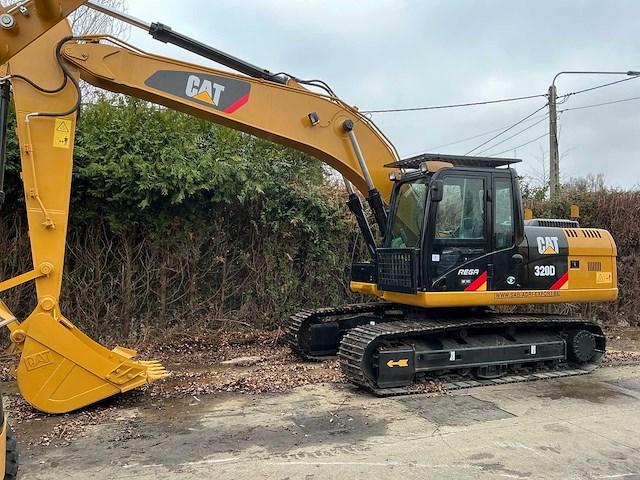 2010 caterpillar 320d rupsgraafmachine - afbeelding 12 van  25