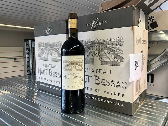 2010 château haut bessac rode wijn (12x) - afbeelding 1 van  4
