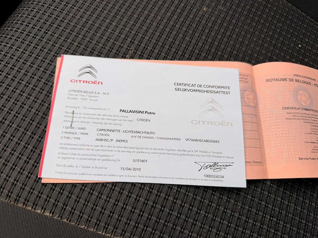 2010 citroën nemo lichte vrachtwagen - afbeelding 7 van  17