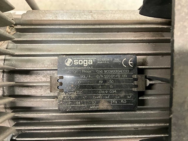 2010 contimac cm 401/10/100 w luchtcompressor - afbeelding 6 van  9