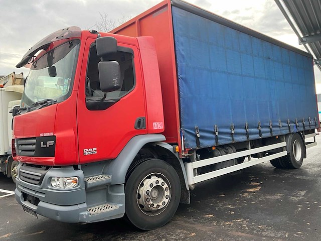 2010 daf lf 55.250 - hydraulische laadklep - 183000km - afbeelding 1 van  51