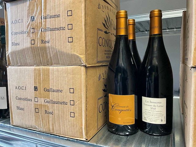 2010 domaines des conquêtes les innocents rode wijn (21x) - afbeelding 1 van  2