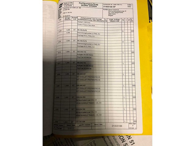 2010 esab combirex dx 4000 plasmasnijtafel + autogeen snijden - afbeelding 22 van  37