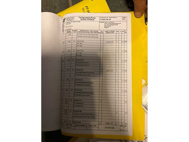 2010 esab combirex dx 4000 plasmasnijtafel + autogeen snijden - afbeelding 28 van  37
