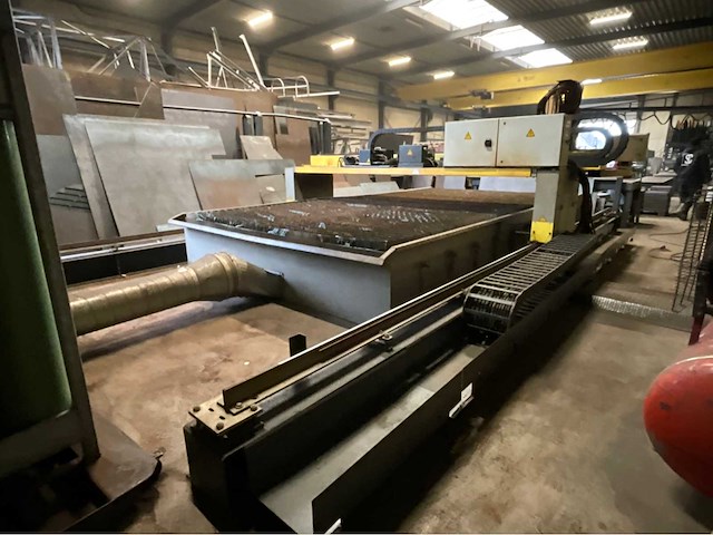 2010 esab combirex dx 4000 plasmasnijtafel + autogeen snijden - afbeelding 33 van  37