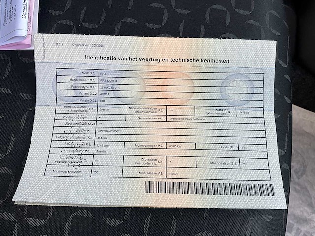 2010 fiat doblo - afbeelding 30 van  38