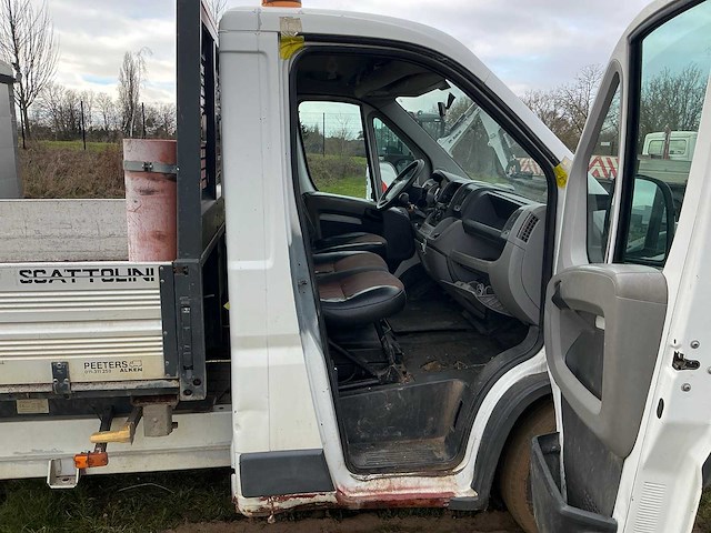 2010 fiat ducato 3 zijdelingse kipper van scatollini bedrijfswagen - afbeelding 10 van  39