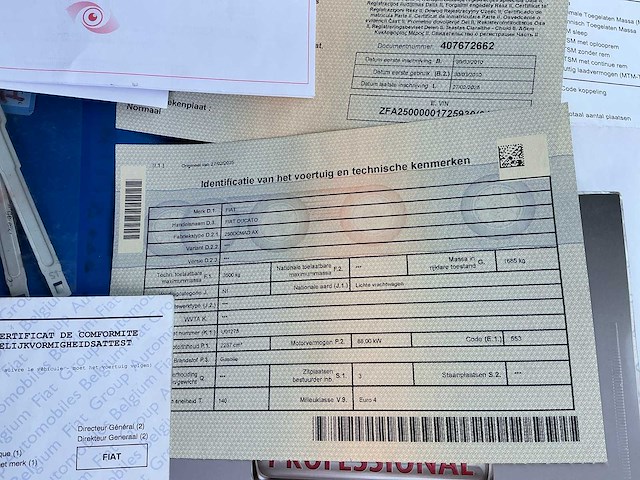 2010 fiat ducato 3 zijdelingse kipper van scatollini bedrijfswagen - afbeelding 32 van  39