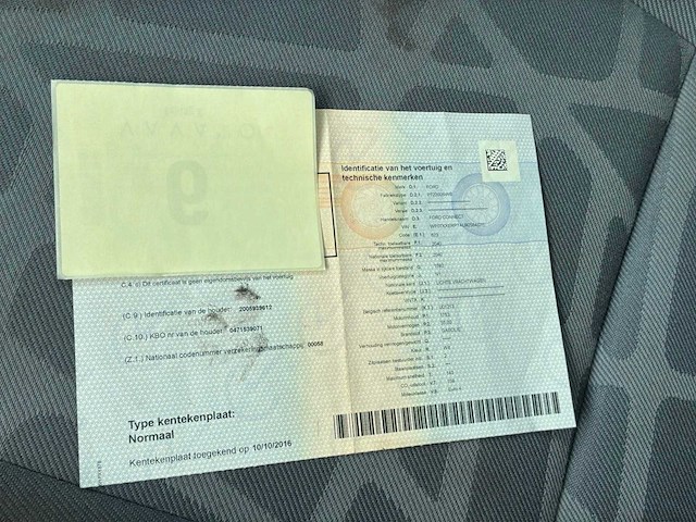 2010 ford connect lichte vrachtwagen - afbeelding 8 van  13