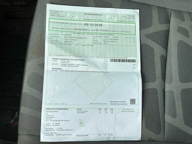 2010 ford connect lichte vrachtwagen - afbeelding 32 van  33