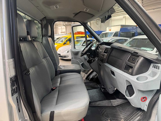 2010 ford transit benzine / cng - kraan + steunpoten - afbeelding 10 van  23