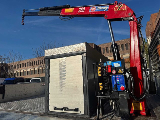 2010 ford transit benzine / cng - kraan + steunpoten - afbeelding 15 van  23