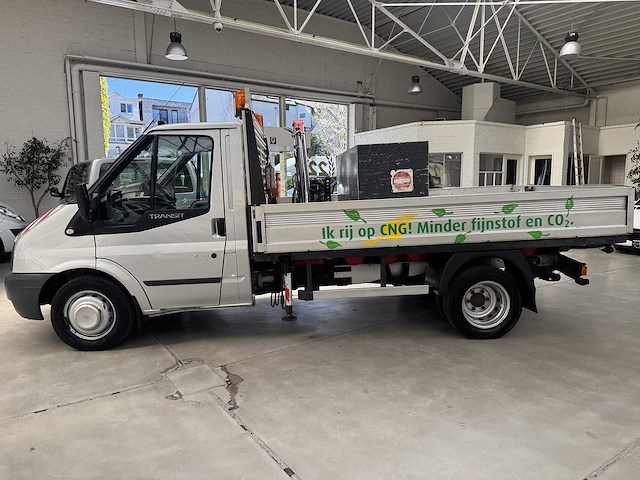 2010 ford transit benzine / cng - kraan + steunpoten - afbeelding 20 van  23