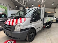 2010 ford transit benzine / cng - kraan + steunpoten