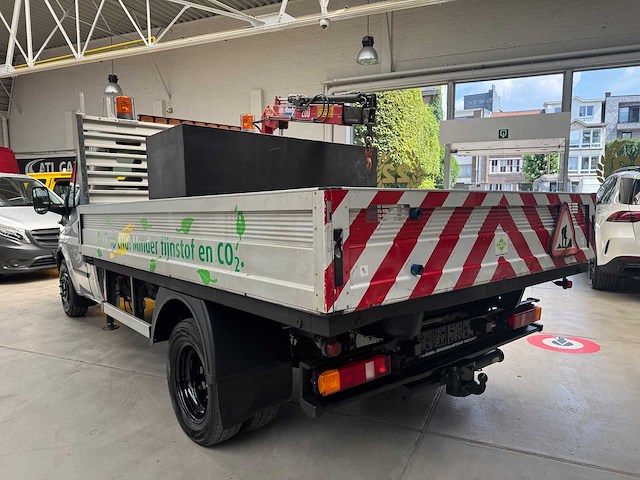 2010 ford transit benzine / cng - kraan + steunpoten - afbeelding 10 van  16