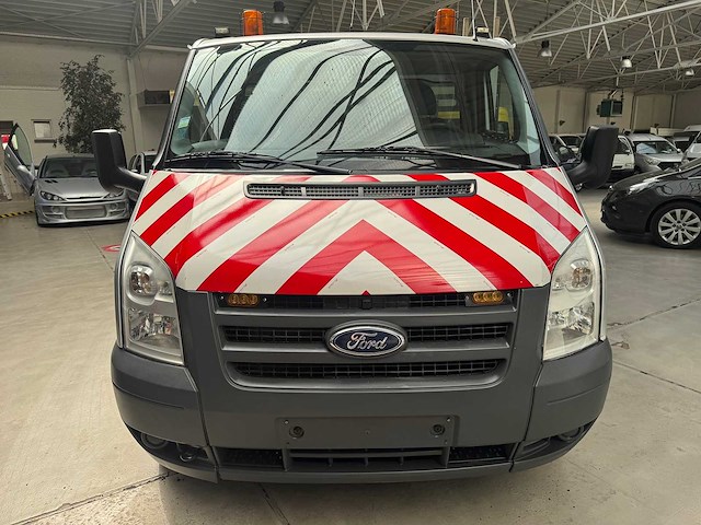 2010 ford transit benzine / cng - kraan + steunpoten - afbeelding 21 van  23