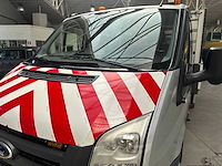 2010 ford transit benzine / cng - kraan + steunpoten - afbeelding 6 van  19