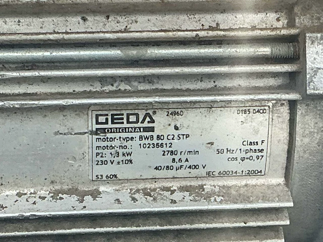 2010 geda lift 250 comfort bouwlift - afbeelding 14 van  14