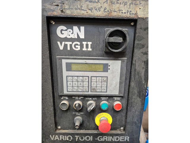 2010 g&n vtg ii vario tool slijper gereedschapsslijpmachine - afbeelding 2 van  2