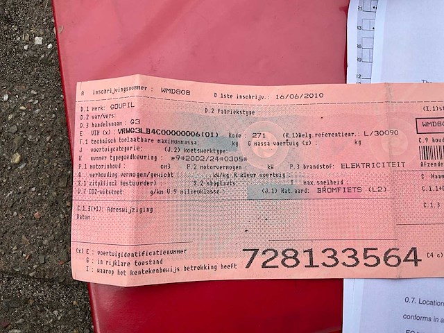 2010 goupil g3 containerkipper - afbeelding 17 van  23